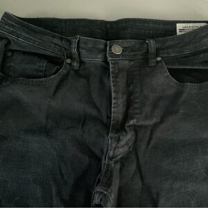 JACKSON Men's Straight Jeans - Black